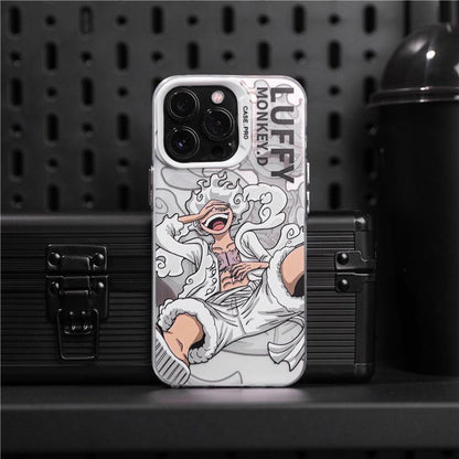 Nika Luffy iPhone silicone crash-resistant phone case