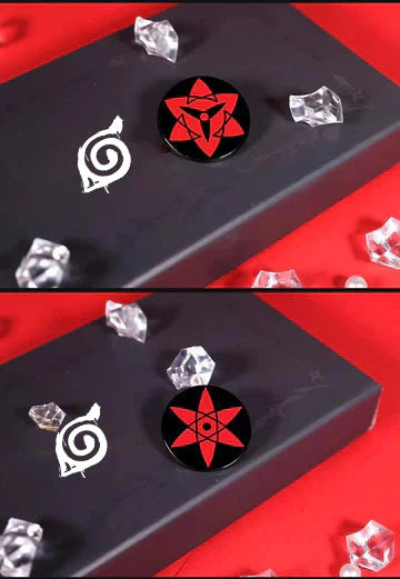 Sasuke/itachi/kakakshi Metal Badge Collection Mangekyou Sharingan