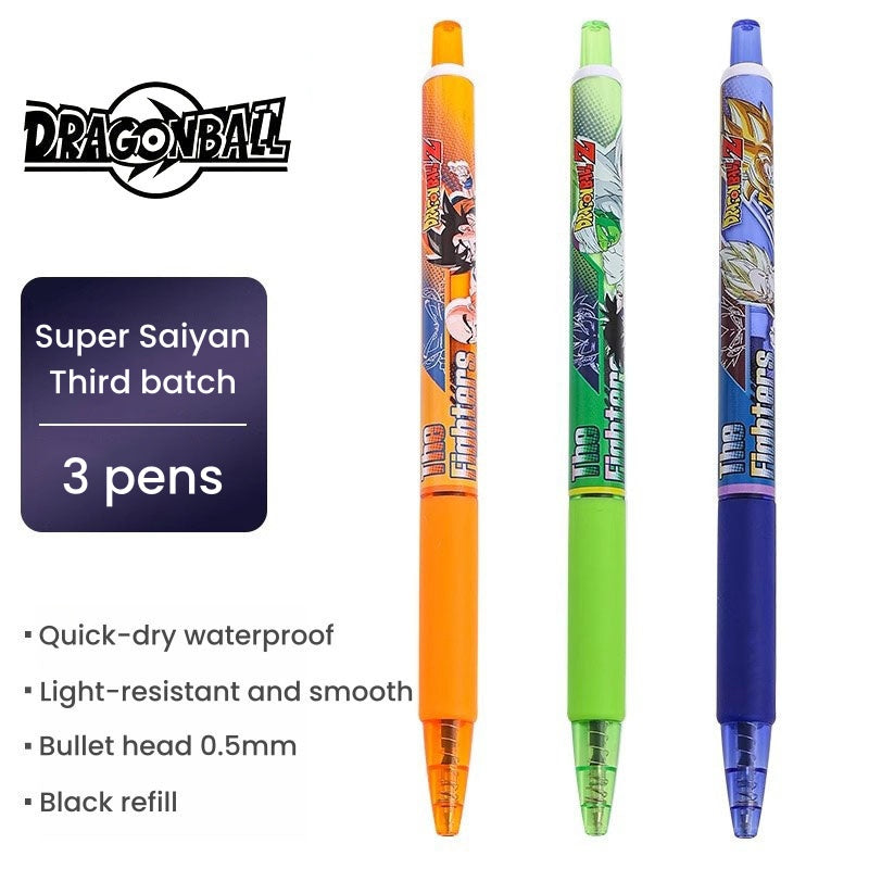 Goku/Vegeta Cool Push Ballpoint Pen- Feel the power of anime while writing