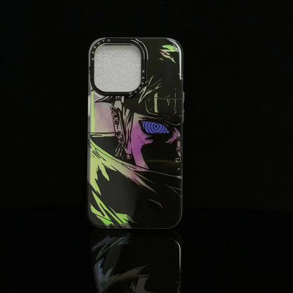 Pain/Kakashi/Obito iPhone exquisite Trend Silicone Anti-collision phone case