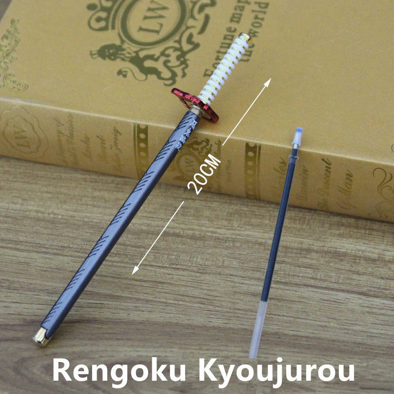 Kamado Tanjirou toy model Toy stationery rust-proof titanium alloy pen decoration