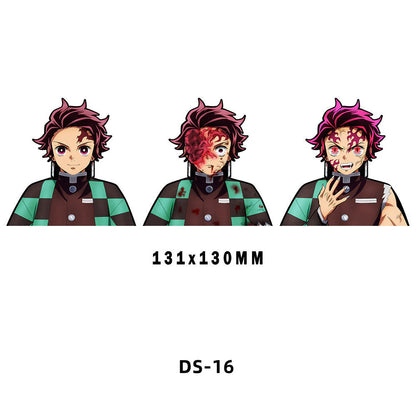 Tanjirou/Nezuko/Zenitsuuu/Inosuke wait A variety of roles 3D variation expression stickers