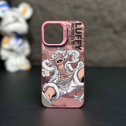 Nika Luffy iPhone silicone crash-resistant phone case