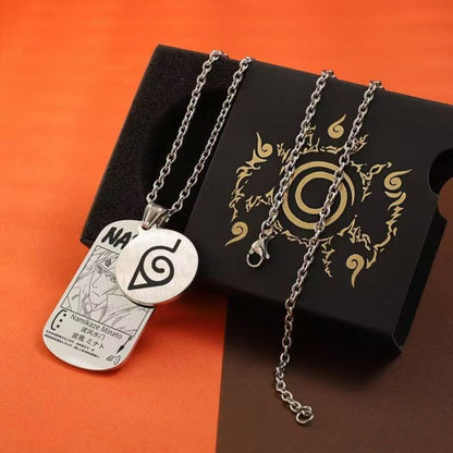 Uzumaki/Sasuke/Kakashi Ninja series handsome necklace with finish