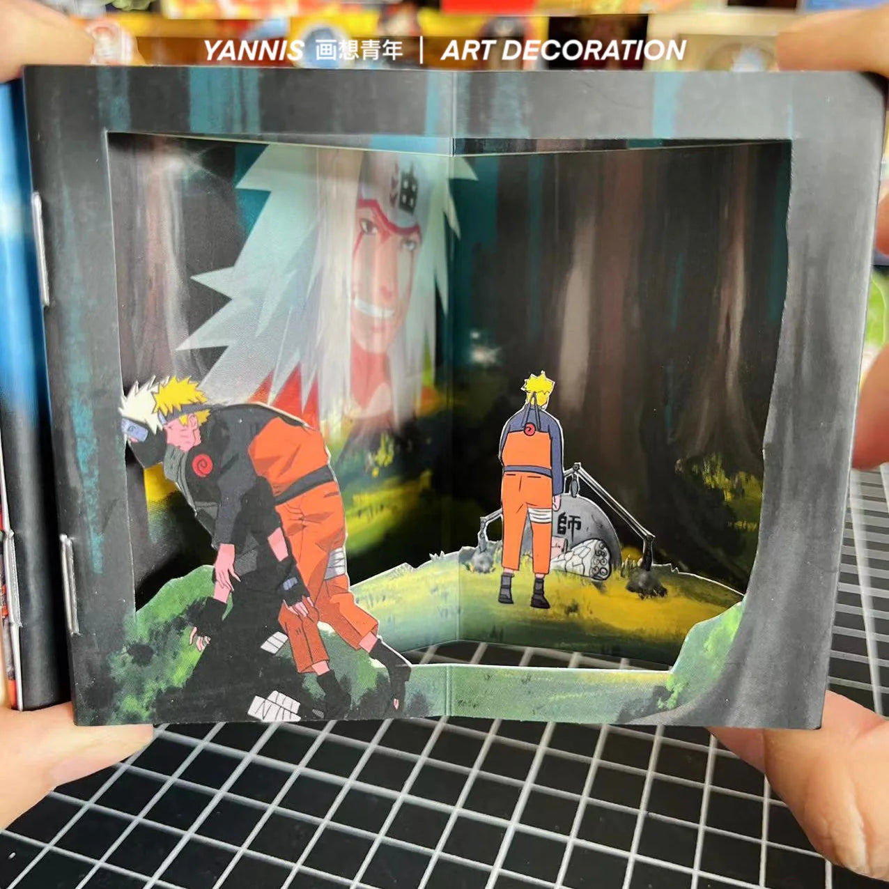 Uzumaki/Jiraiya Create an exclusive pop-up book for the fun of the voyage Diary