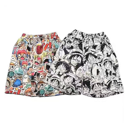 Luffy/Zoro/Sanji/Ace Summer loose home slacks