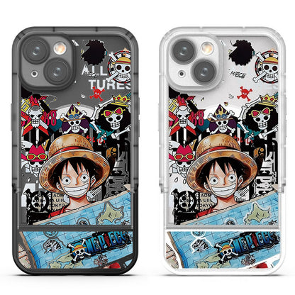 NIka Luffy iPhone silicone crash-resistant phone case