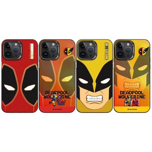 Deadpool/Wolverine iPhone silicone crash-resistant phone case