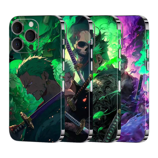 Zoro iPhone cell phone back film beautiful pattern sticker