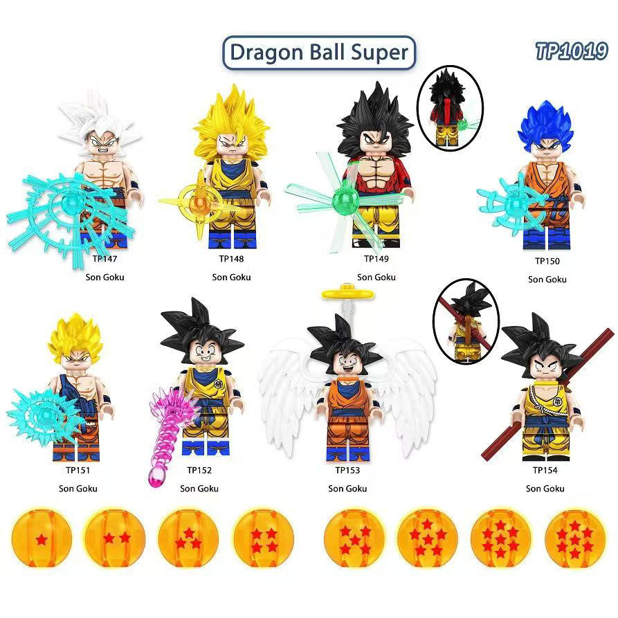 Son Goku Building Block Man - Fun To Assemble And Collect