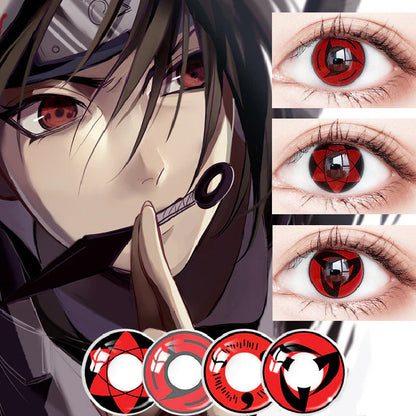 Sasuke/Itachi/Kakashi/Madara Sharingan cool cosplay decoration Beauty pupil Eyes