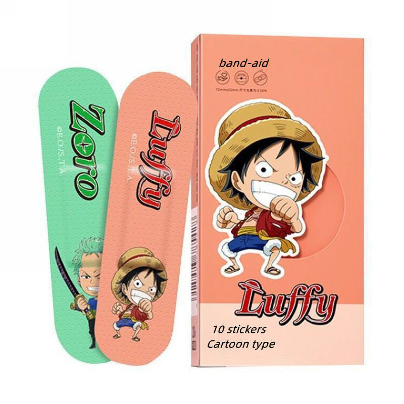 Luffy/Zoro Medical Band-Aid Cartoon Cute Breathable waterproof