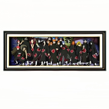 Akatsuki handsome cartoon handicraft 3D drawing