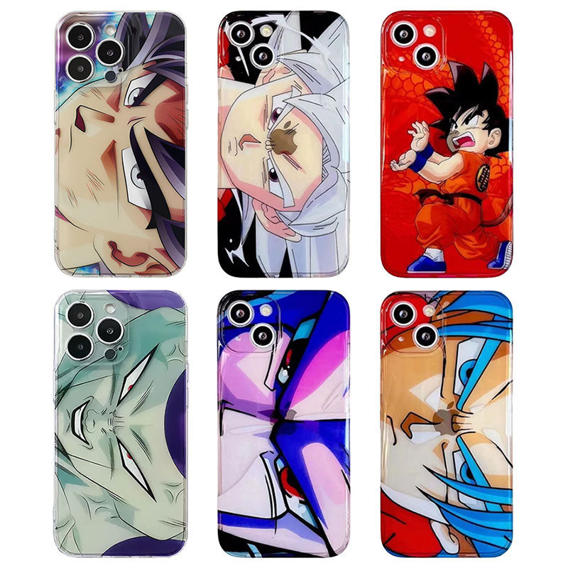 Son Goku/Torankusu/Frieza Apple silicone crash-resistant phone case