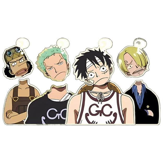 Luffy/Zoro/Sanji character model bobble head ornament