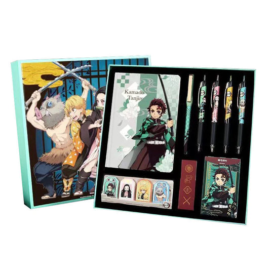 Tanjirou/Nezuko Stationery Set Gift Pack Pen Press Neutral Pen Book