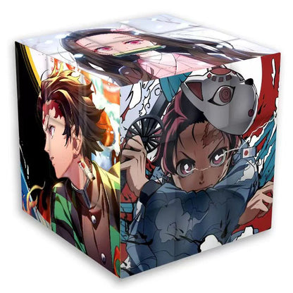 Tanjirou/Nezuko creative third order Rubik's cube puzzle toy gift