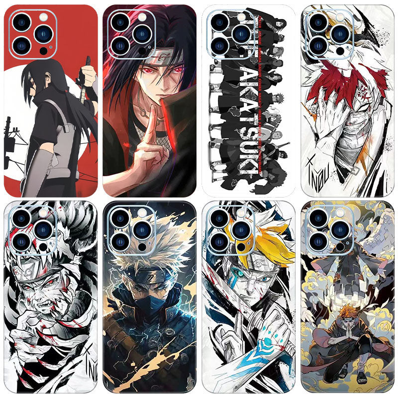 Itachi/Jiraiya/Kakashi iPhone Exquisite phone back film, personalized pattern, HD protection