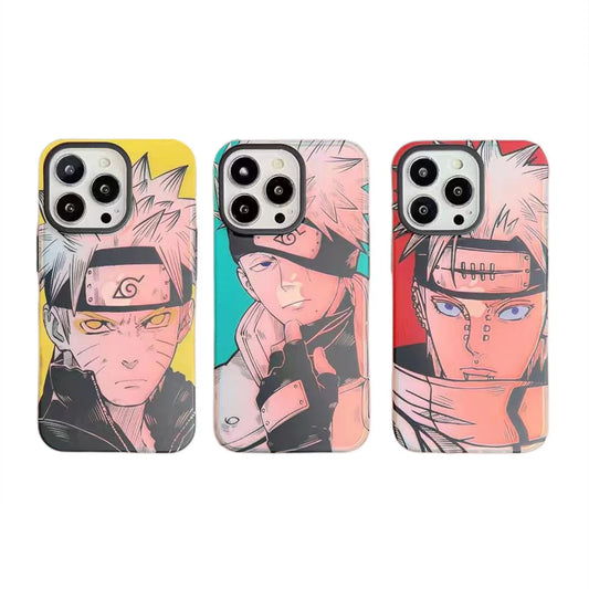 Pain/Uzumaki/Kakashi Apple exquisite Trend Silicone Anti-collision phone case