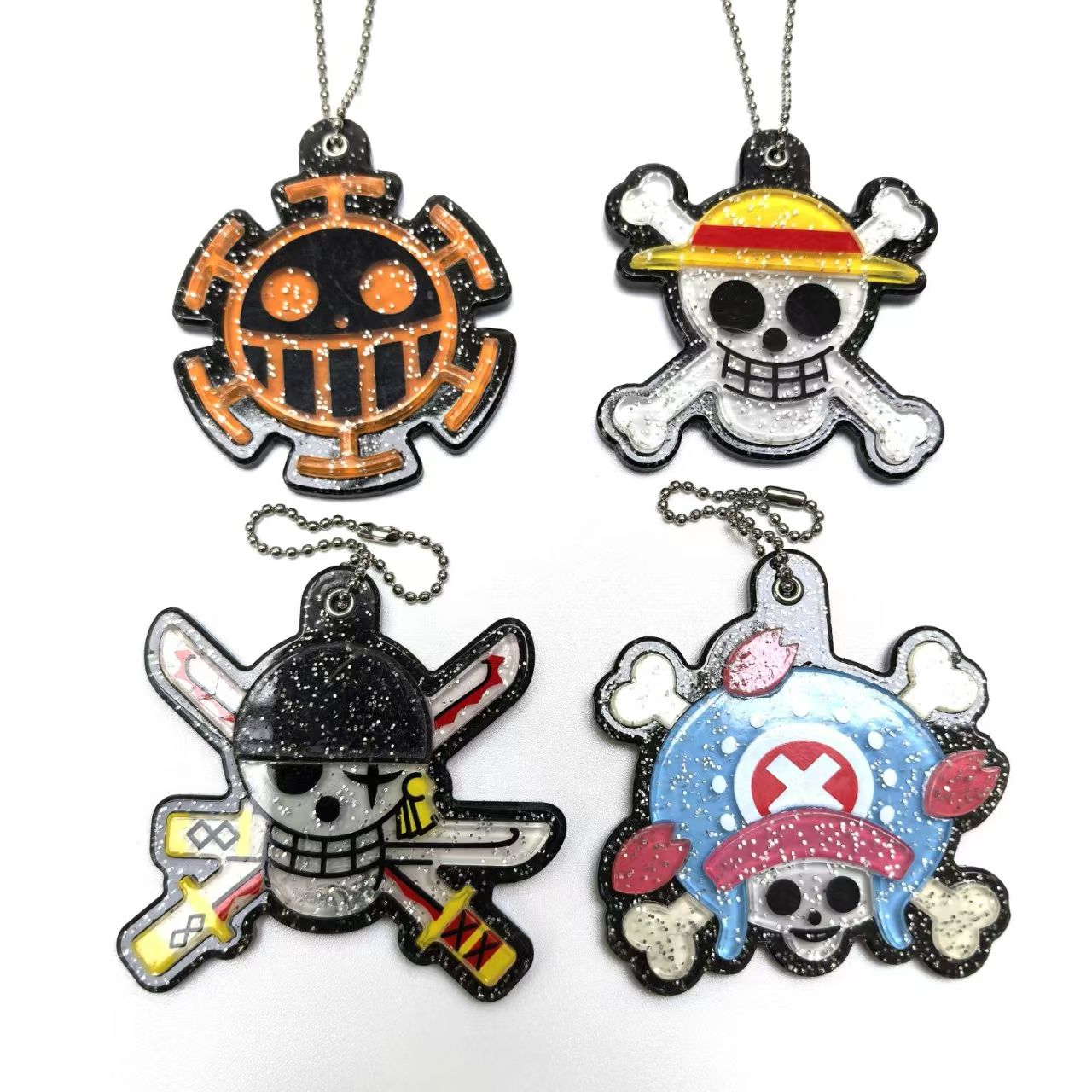 Luffy/Zoro/Chopper/Law theme acrylic beautiful pendants - create your own anime collection