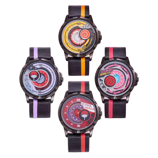 Boruto/Sasuke/Sarada Watch Watch Three degree waterproof watch Sharingan Watch