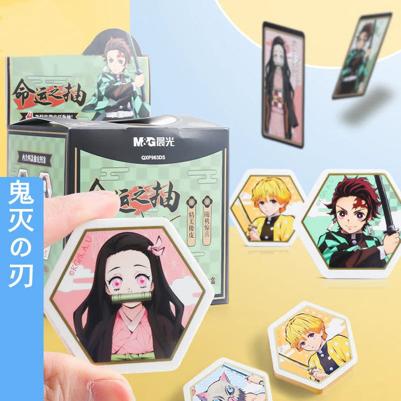 Kamado Tanjirou Character Stationery Eraser Blind Box