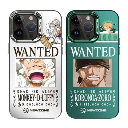 Luffy/Zoro iPhone silicone crash-resistant phone case