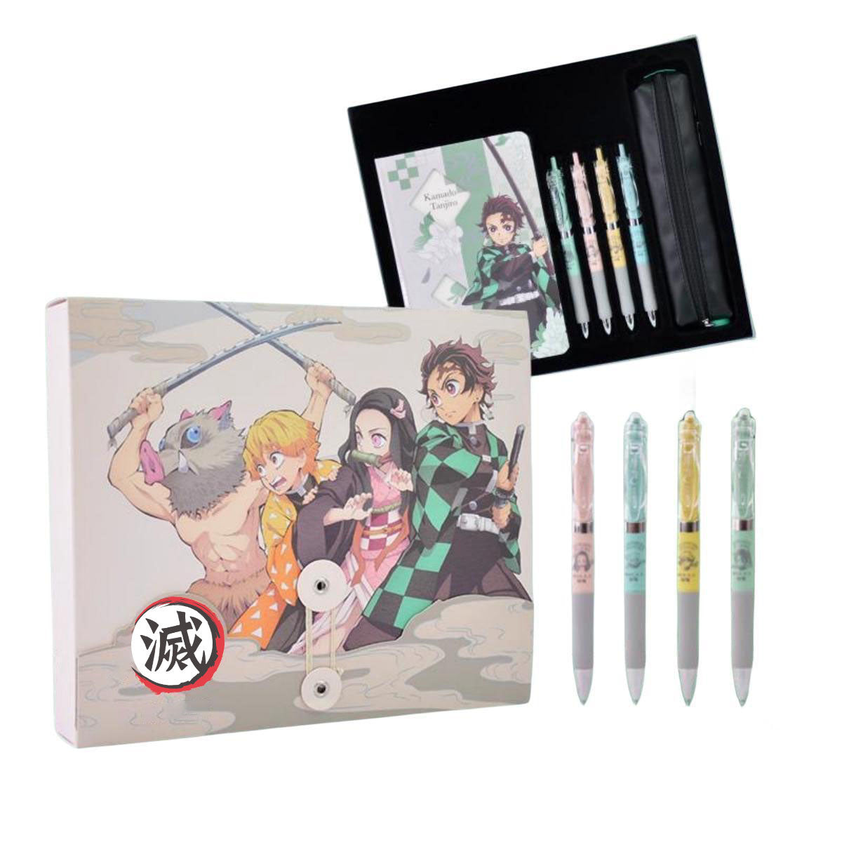 Tanjirou/Nezuko Stationery Set Gift Pack Pen Press Neutral Pen Book