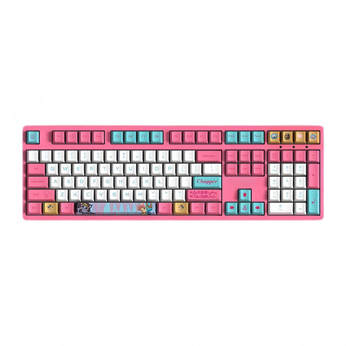 Chopper tri-mode connection RGB backlit mechanical keyboard