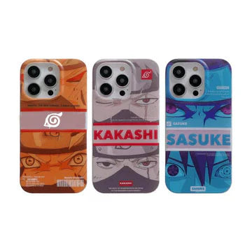 Uzumaki/Sasuke/Kakashi Apple exquisite Trend Silicone Anti-collision phone case