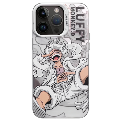 Nika Luffy iPhone silicone crash-resistant phone case