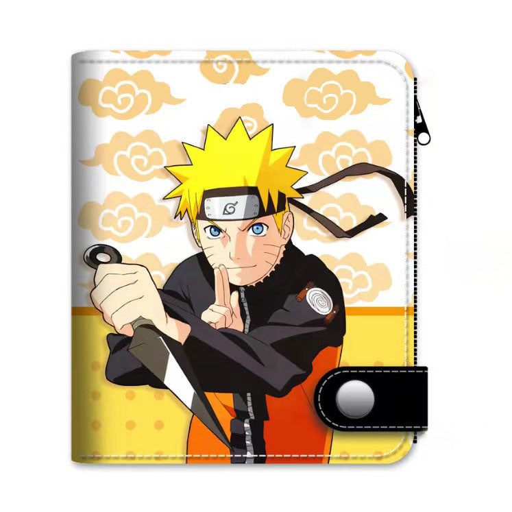 Sasuke/Itachi/Kakashi exquisite leather wallet with large capacity design and excellent quality