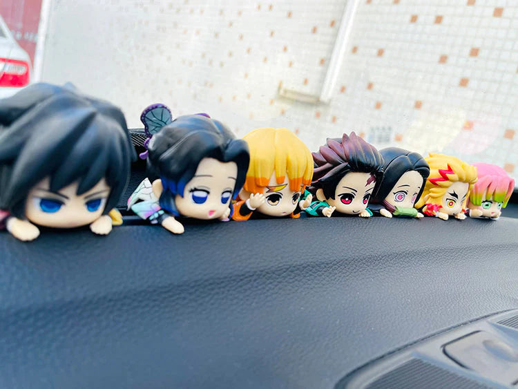 Kamado Tanjirou characters sitting position sleeping position standing position car model ornaments