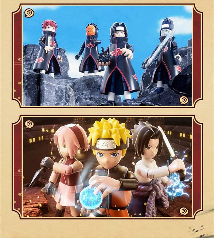 Sasuke/Itachi/Sakura Broco blind box Building blocks toys