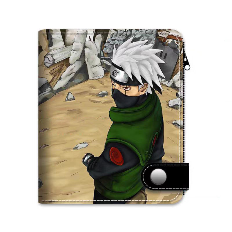 Sasuke/Itachi/Kakashi exquisite leather wallet with large capacity design and excellent quality