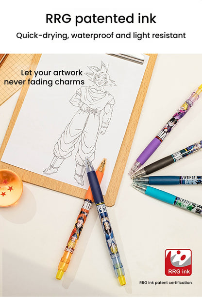 Goku/Vegeta Cool Push Ballpoint Pen- Feel the power of anime while writing