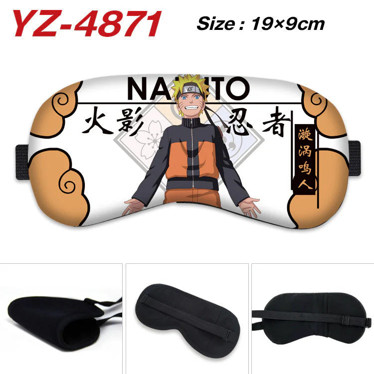 Uzumaki/Sasuke cartoon lovely stereo breathable sleep eyeshade