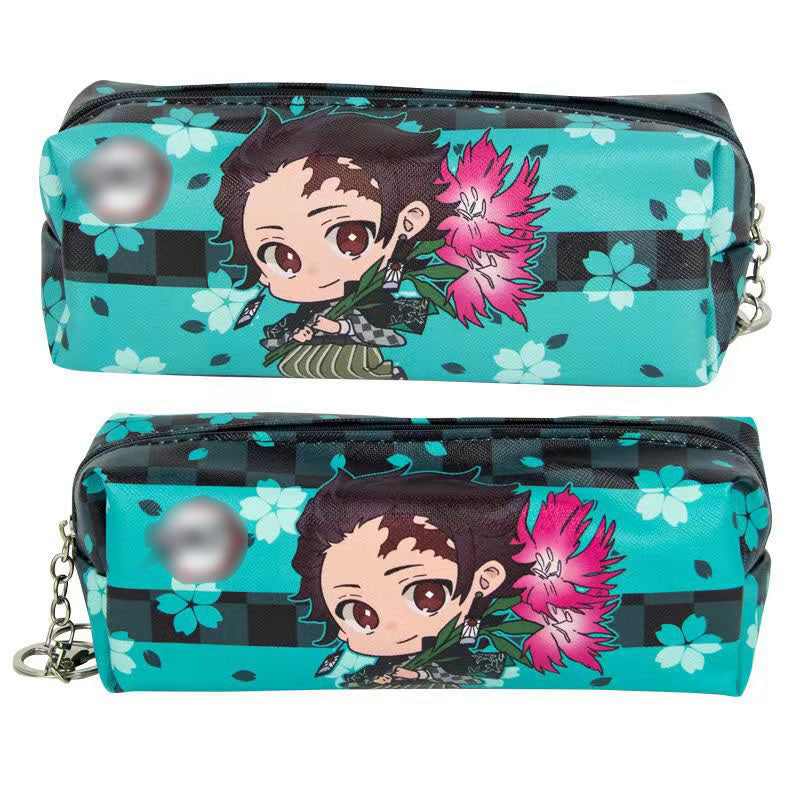 Tanjirou/Nezuko exquisite multi-functional pen case with reasonable layering and novel patterns