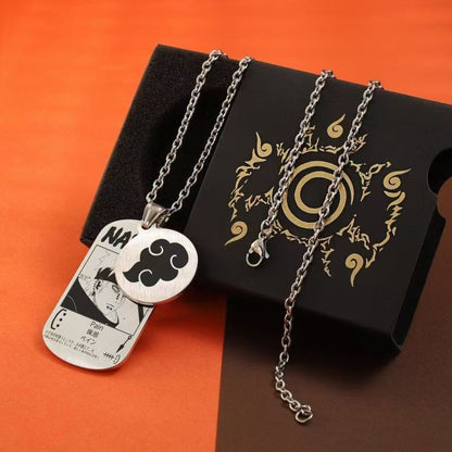 Uzumaki/Sasuke/Kakashi Ninja series handsome necklace with finish