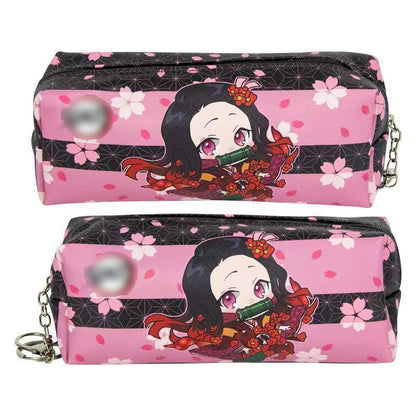 Tanjirou/Nezuko exquisite multi-functional pen case with reasonable layering and novel patterns