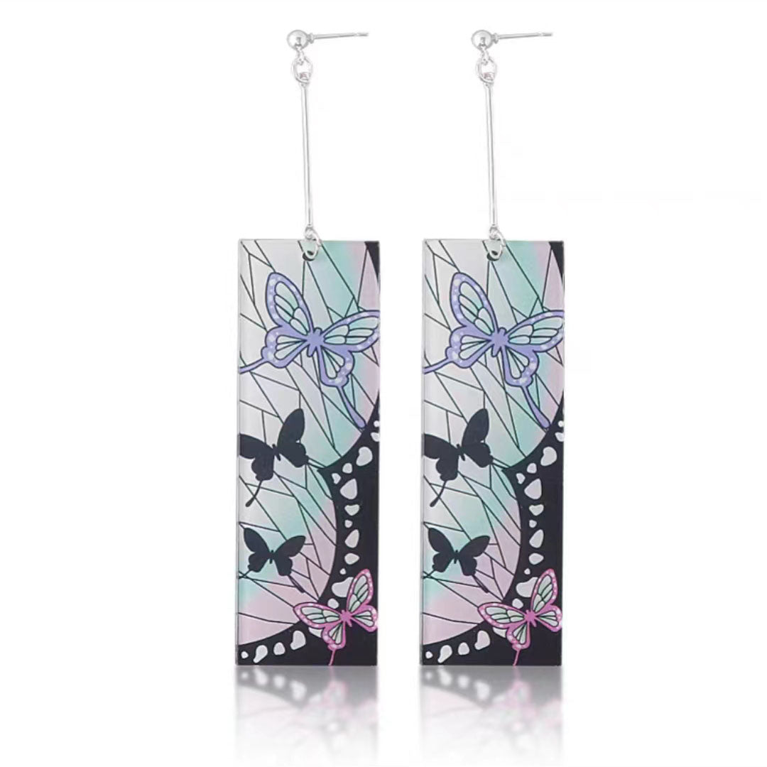 Tanjirou/Nezuko exquisite earrings for a unique charm