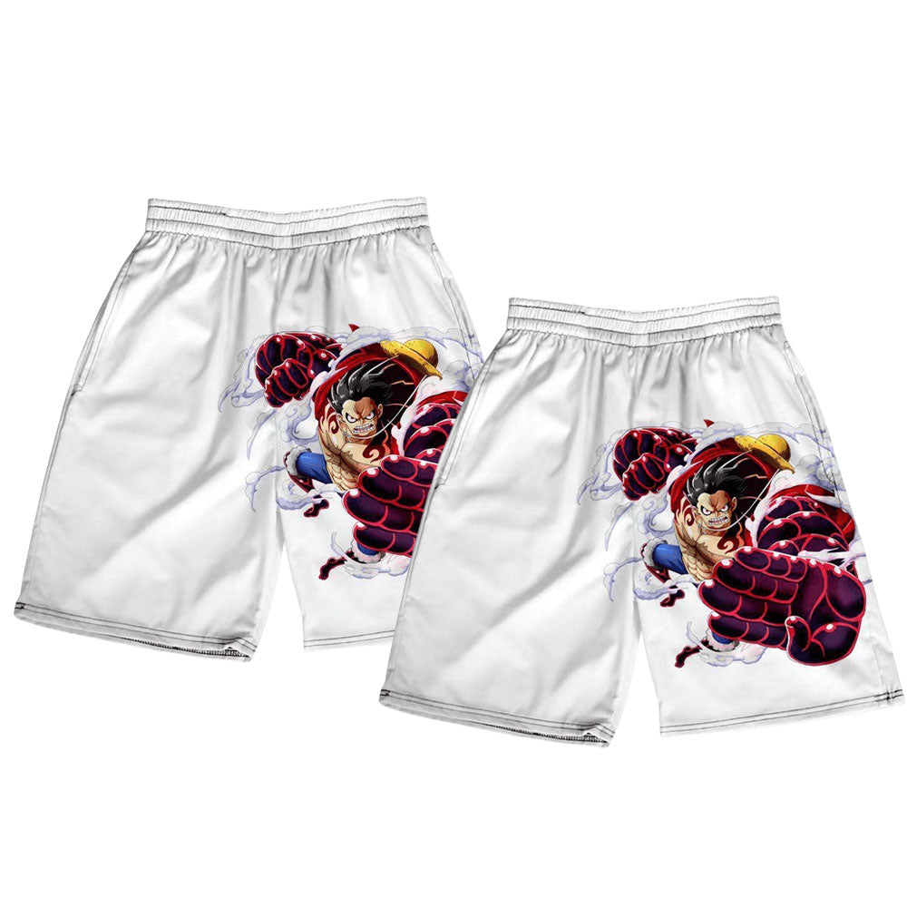 Luffy/Zoro/Sanji/Chopper Summer shorts Exquisite text printed pants