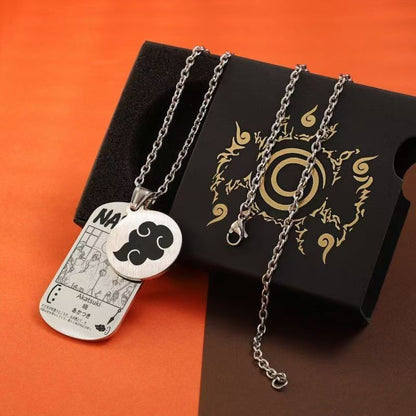 Uzumaki/Sasuke/Kakashi Ninja series handsome necklace with finish