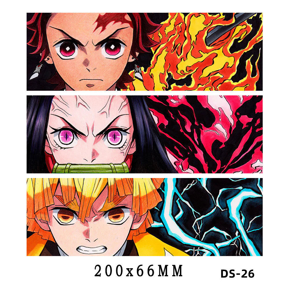 Tanjirou/Nezuko/Zenitsuuu/Inosuke wait A variety of roles 3D variation expression stickers