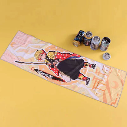 Kamado Tanjirou Towel Blind Box Sports Towel Cold Sense Chill Towel Quick Dry Sweat Towel Gift Towel