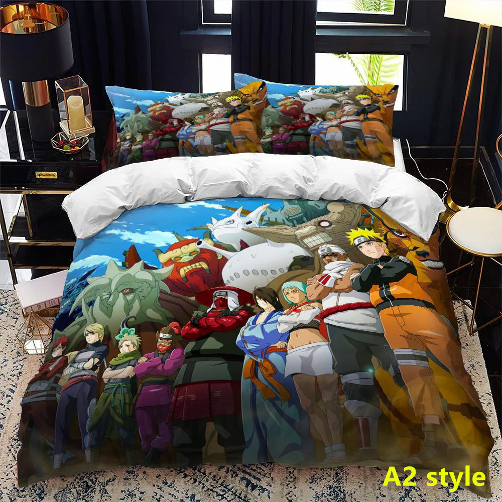 Sharingan /Dawn tissue Comfortable Home Textile Polyester Bedding 3 Sets