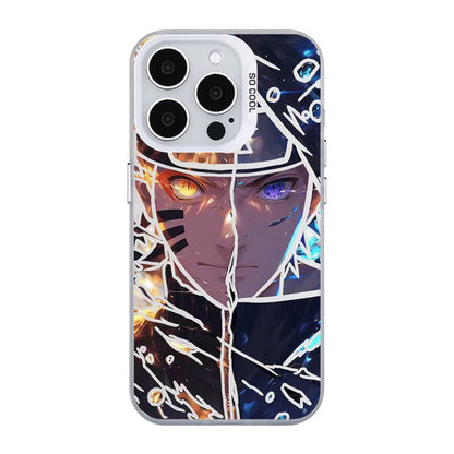 Uchiha Sasuke iPhone silicone crash-resistant phone case