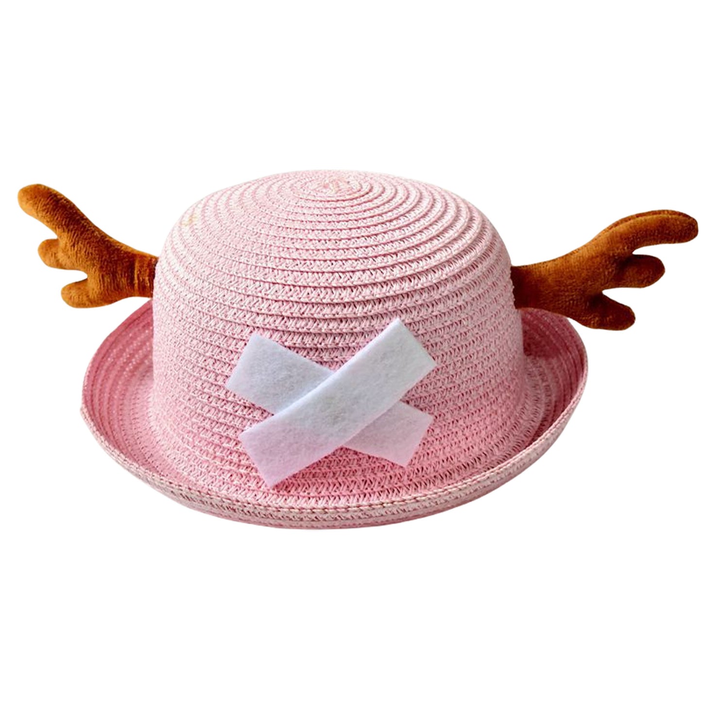 Chopper role logo lovely cartoon cos accessories dome antlers summer sunhat