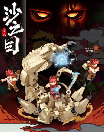 Gaara Characters Modelling building blocks  toy