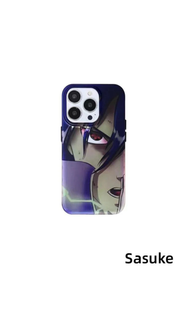 Sasuke/Kakashi iPhone Beautiful Trend silicone anti-collision case